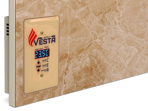 Керамическая панель Vesta Energy PRO 700 (бежевый мрамор)