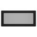 Вентиляционная решетка для камина SAVEN 17х37 черная
