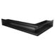 Вентиляционная решетка для камина угловая левая SAVEN Loft Angle 90х400х600 черная