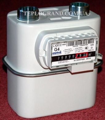 Газовий лічильник Metrix G 4 Т (3/4") з термокомпенсатором