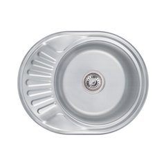 Кухонна мийка Lidz 6044 0,6 мм Decor (LIDZ604406DEC)