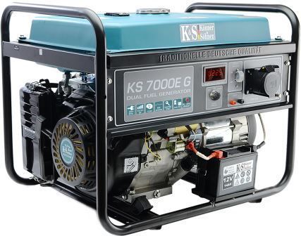 Генератор газ/бензин Konner&Sohnen KS 7000E-G