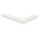 Вентиляційна решітка для каміна кутова ліва SAVEN Loft Angle 90х600х800 біла