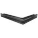 Вентиляционная решетка для камина угловая левая SAVEN Loft Angle 90х600х800 графитовая