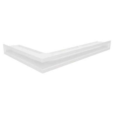 Вентиляционная решетка для камина угловая правая SAVEN Loft Angle 60х600х400 белая