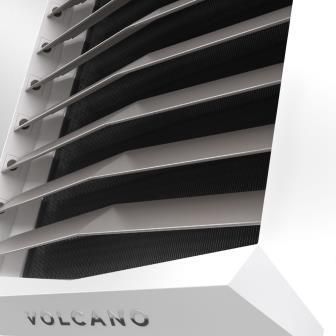 Тепловентилятор EuroHeat Volcano VR1, 5-30 кВт, 5300 м?/год. + монтажна консоль.
