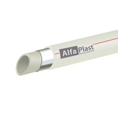 Труба PPR Alfa Plast Evolution PPR/AL/PPR армированная алюминием 20