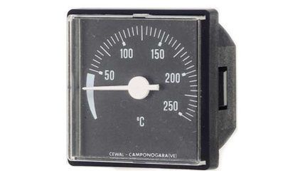 Термометр с выносным датчиком Cewal TQ 45 P (45х45мм 0/120°С L-1500 мм)