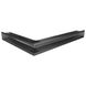 Вентиляционная решетка для камина угловая правая SAVEN Loft Angle 90х800х600 графитовая