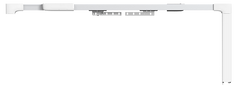454122 Розумний карниз для штор з ZigBee управлінням Tervix Pro Line ZigBee Curtain, довжина 2 м.
