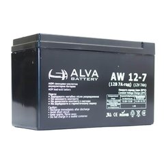 Аккумуляторная батарея ALVA battery AW12-7,5