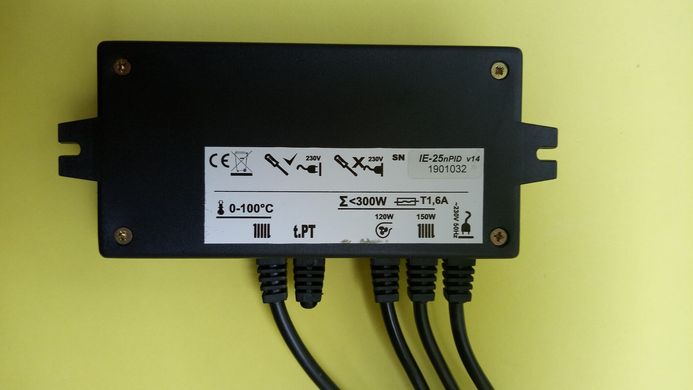Автоматика для твердопаливних котлів Inter Electronics IE-25nPID v14