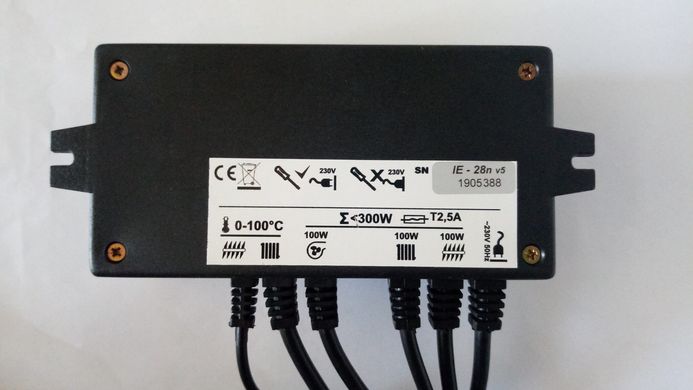 Автоматика для твердопаливних котлів Inter Electronics IE-28n