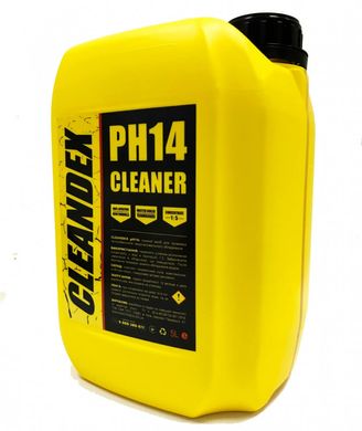 CLEANDEX pH14, 5 л - засіб для промивання теплообмінників та водонагрівального обладнання