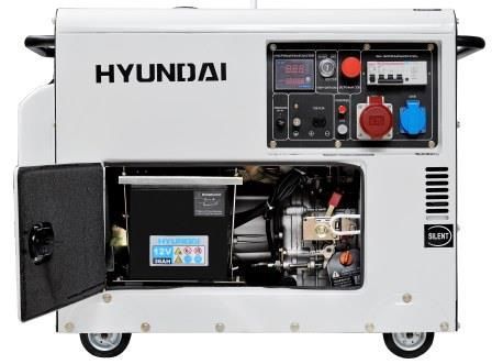 Генератор дизельний Hyundai DHY 8000SE-3
