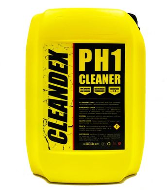 CLEANDEX pH1, 5 л - кислотное средство для промывки теплообменников и водонагревательного оборудования