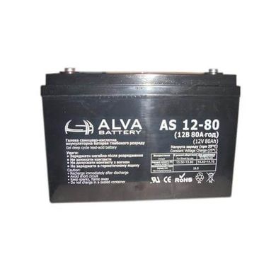 Акумуляторна батарея ALVA battery AS12-80